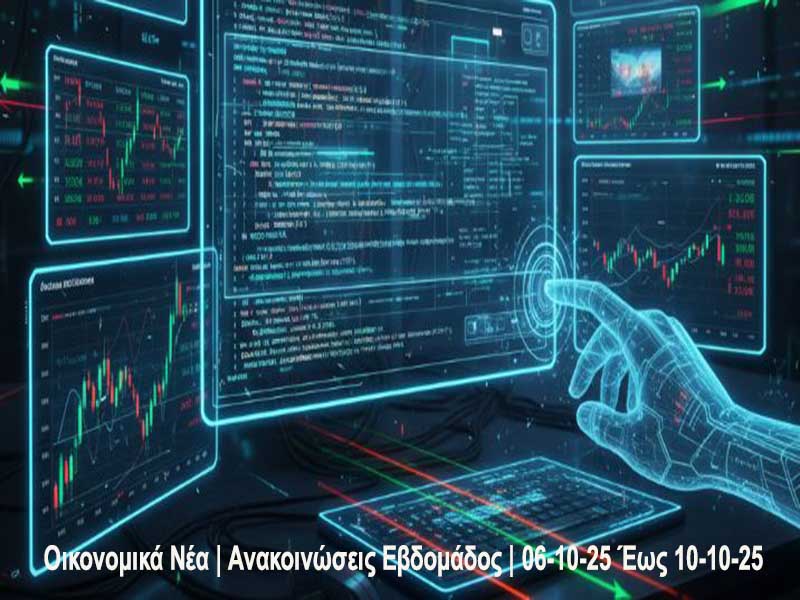 Οικονομικά Νέα | Ανακοινώσεις Εβδομάδος | 06-10-25 Έως 10-10-25