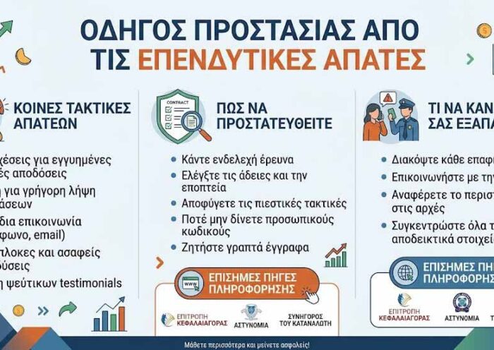 Ολοκληρωμένος Οδηγός Προστασίας από τις Επενδυτικές Απάτες: Πώς να Αναγνωρίζετε και να Αποφεύγετε τις Παγίδες των Επιτήδειων